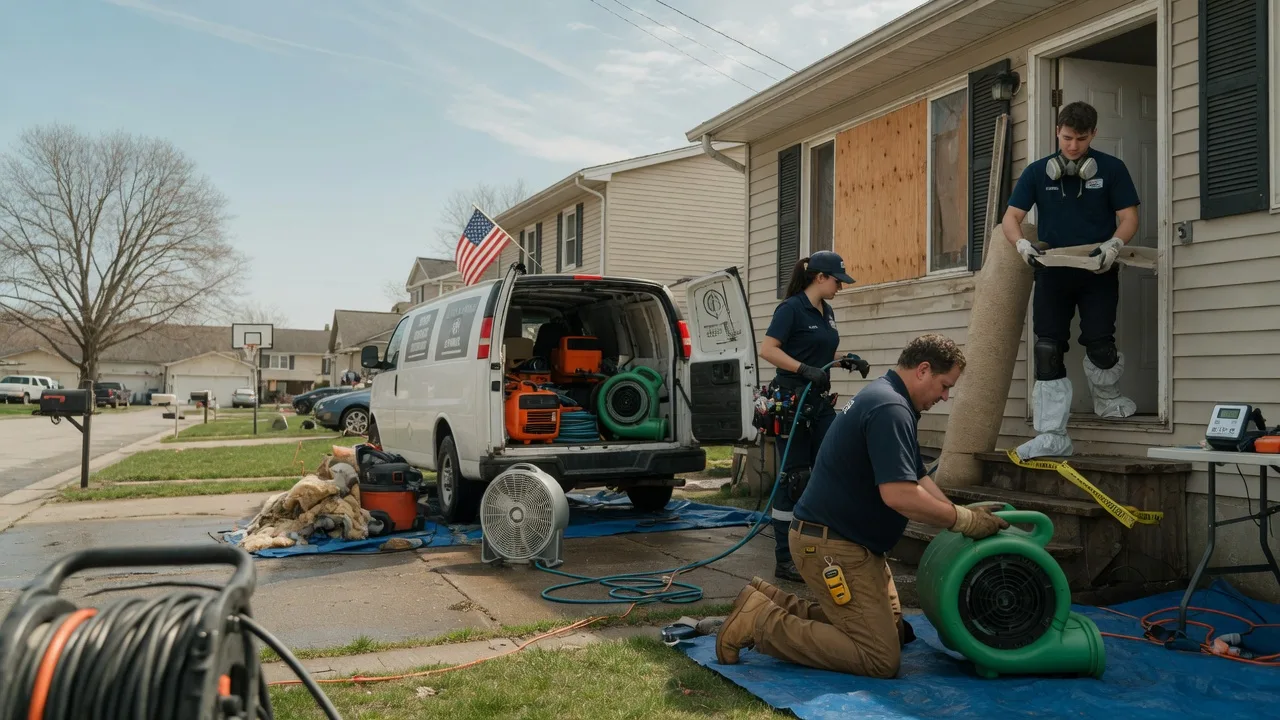 Water Damage Restoration in Ohio City, OH near me